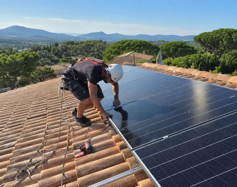 Installateur panneaux solaires Guillac — pose photovoltaïque sur toiture