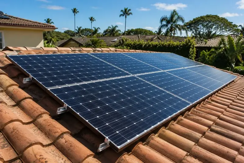 Installation de panneaux solaires à Guillac